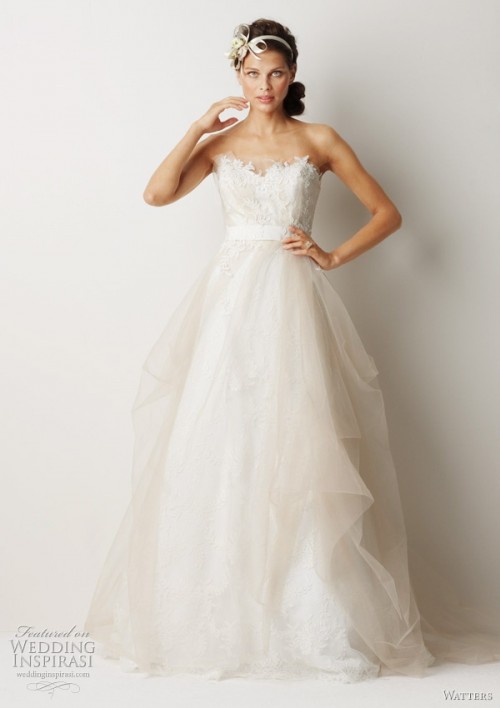 Watters Fall 2011 Collection Wedding Dresses | Wedding Inspirasi