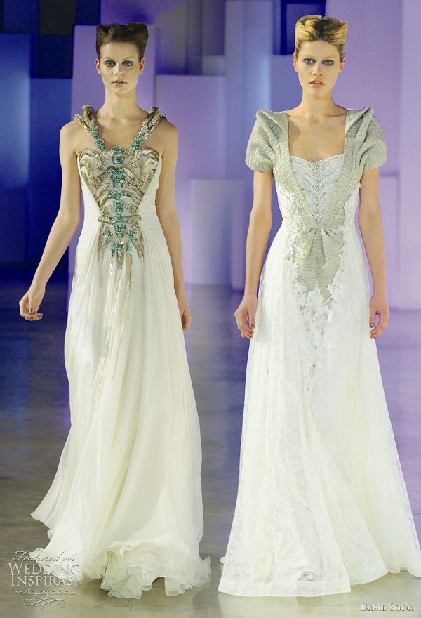 Basil Soda haute coutre spring/summer 2011 collection - wedding dress inspiration