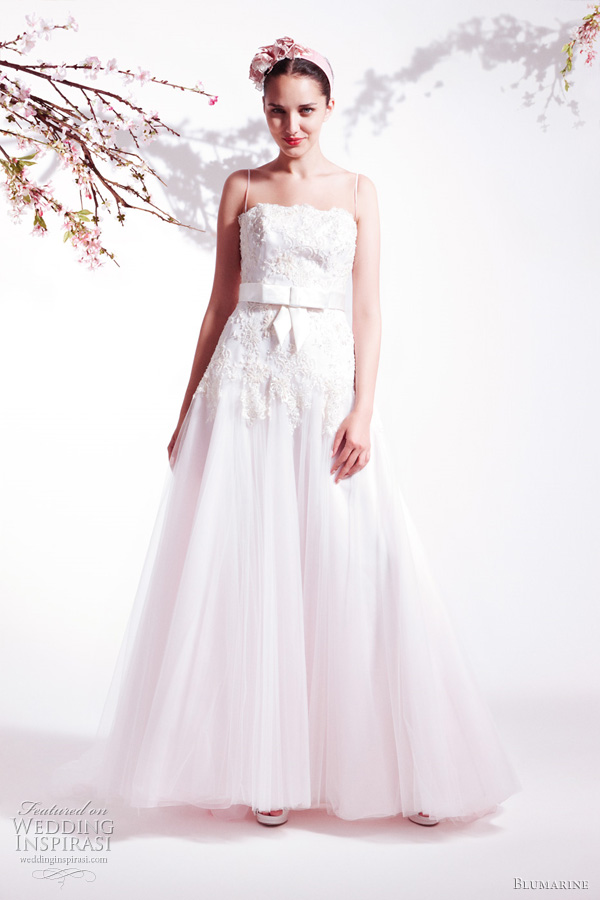 Blumarine Spring Summer 2011 bridal collection wedding dresses