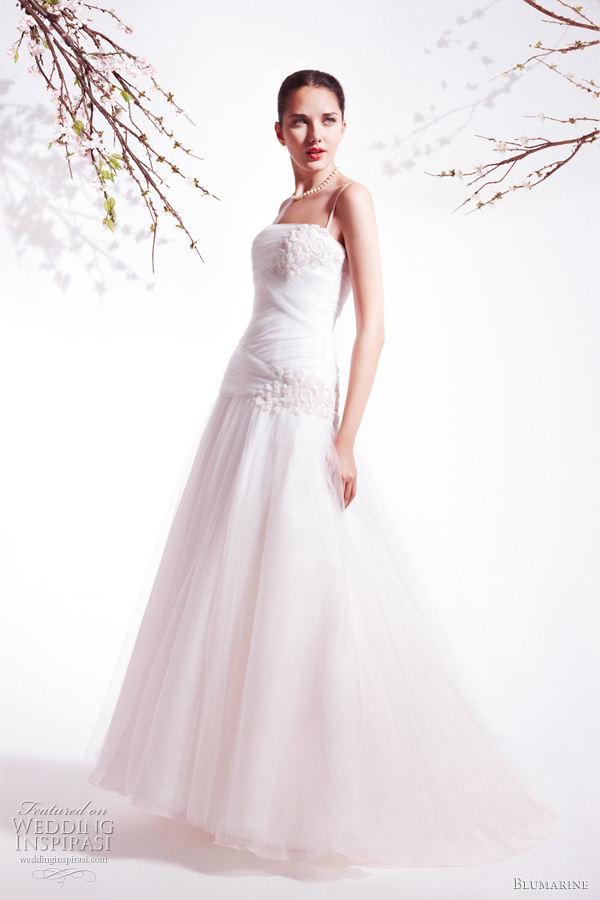 Blumarine bridal Spring Summer 2011 collection - strapless wedding dress