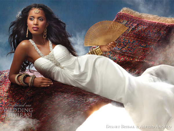Disney Fairy Tale Weddings by Alfred Angelo for Disney - Princess Jasmine, of Aladdin wedding dress Disney Fairy Tale Weddings by Alfred Angelo for Disney - Princess Jasmine, of Aladdin wedding dress