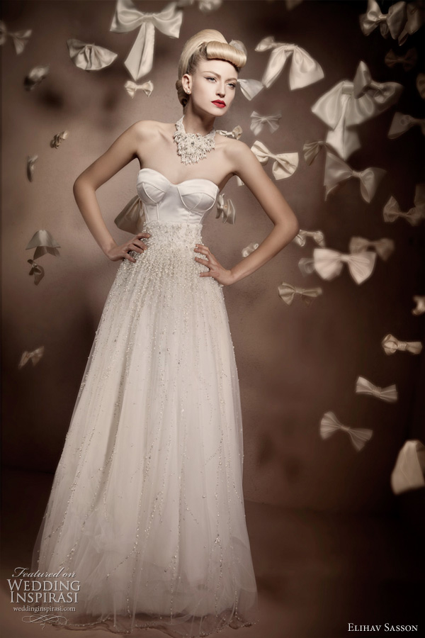 Elihav Sasson wedding dress 2011