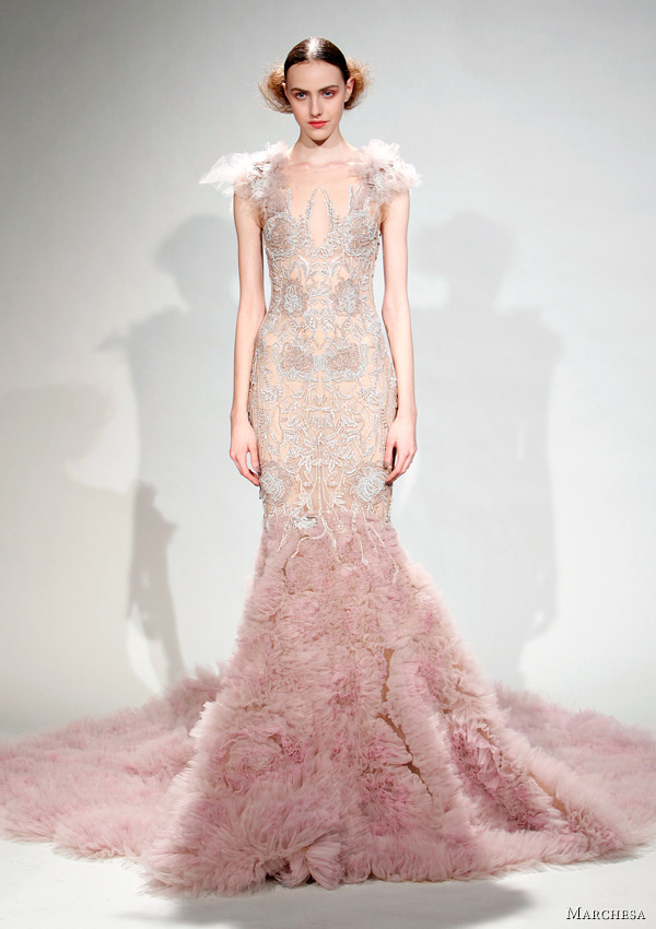 Marchesa Fall/Winter 2011 Dresses | Wedding Inspirasi