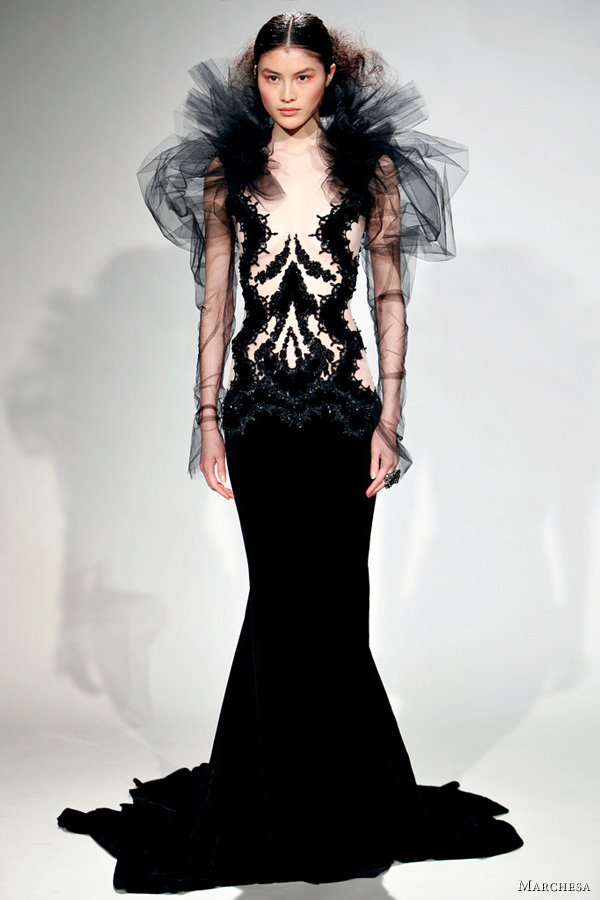 marchesa fall 2011 fashion