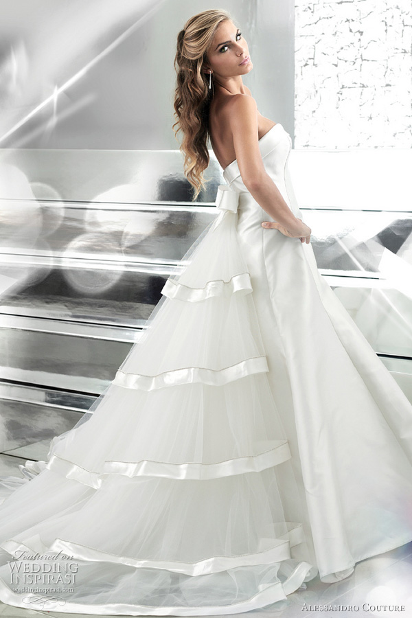 alessandro couture bridal gown