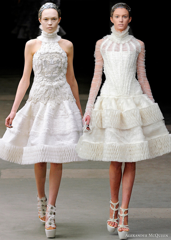 alexander mcqueen fall 2011 collection alexander mcqueen fall 2011 collection