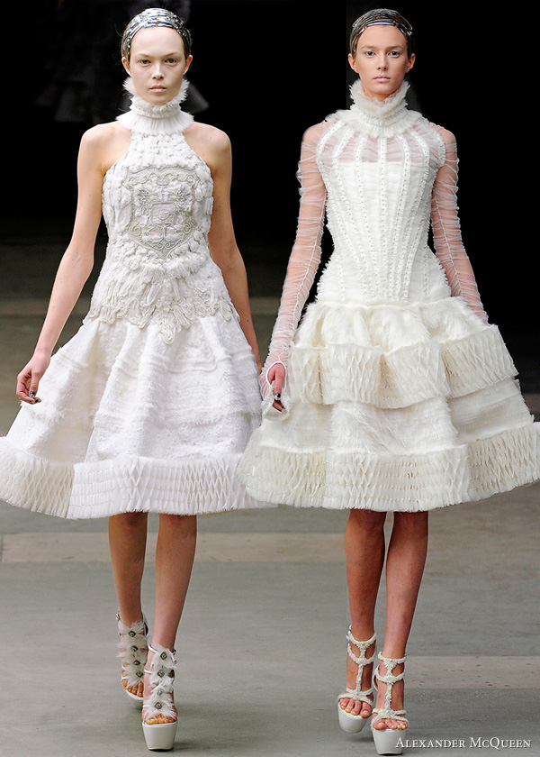 alexander mcqueen fall 2011 collection