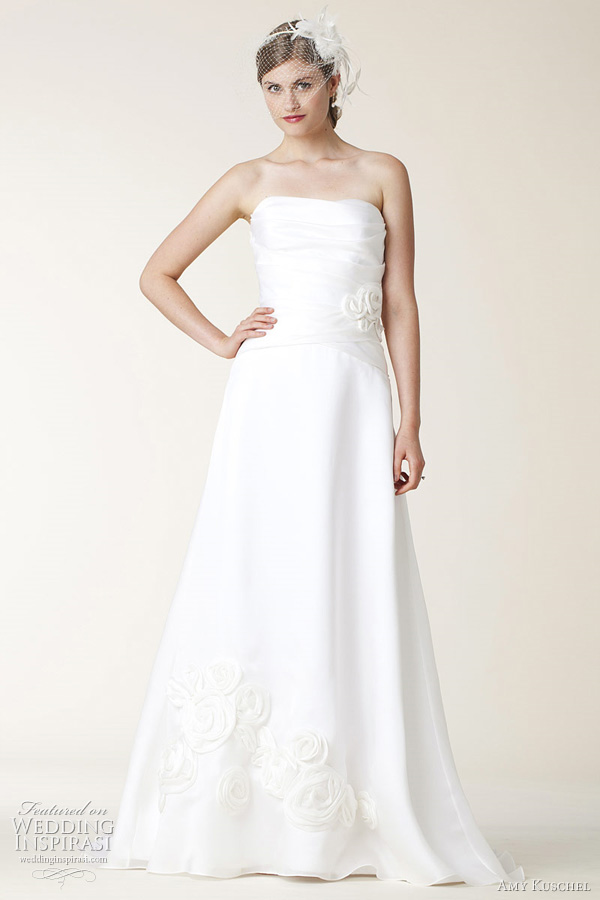 amy kuschel wedding dresses 2011 - Sonoma A-line dress