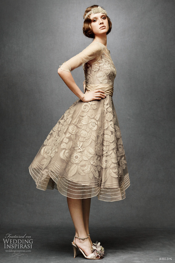 bhldn wedding dresses 2011 - tulle era dress retro style bridal gown by Tracy Reese