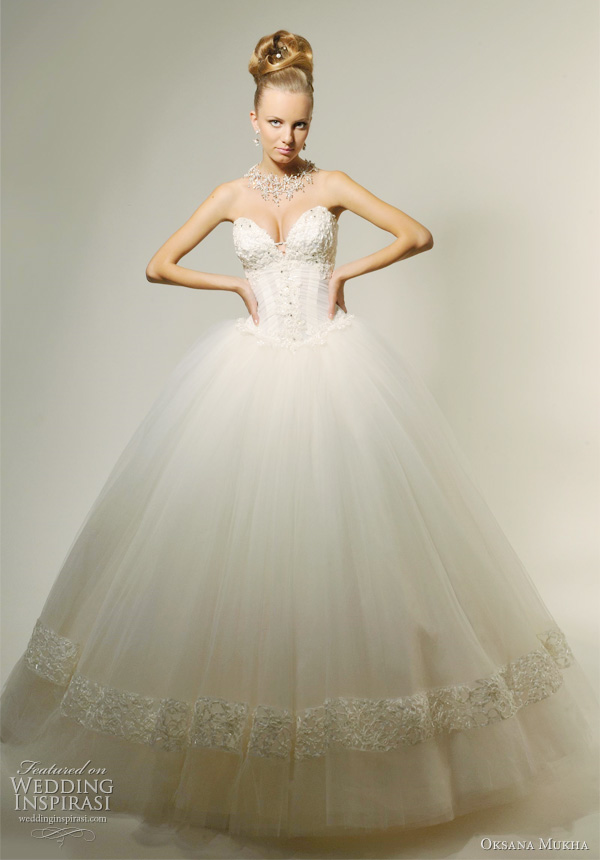 oksana mukha 2011 elaine wedding dress