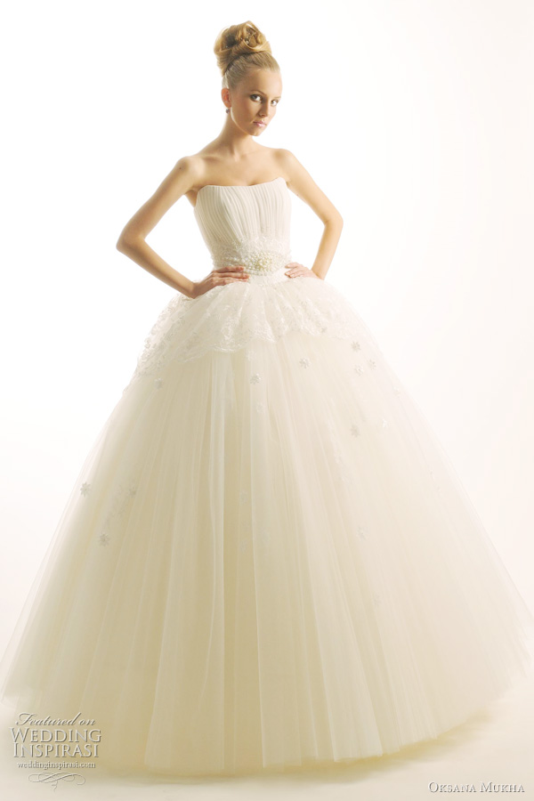 oksana mukha 2011 wedding dress