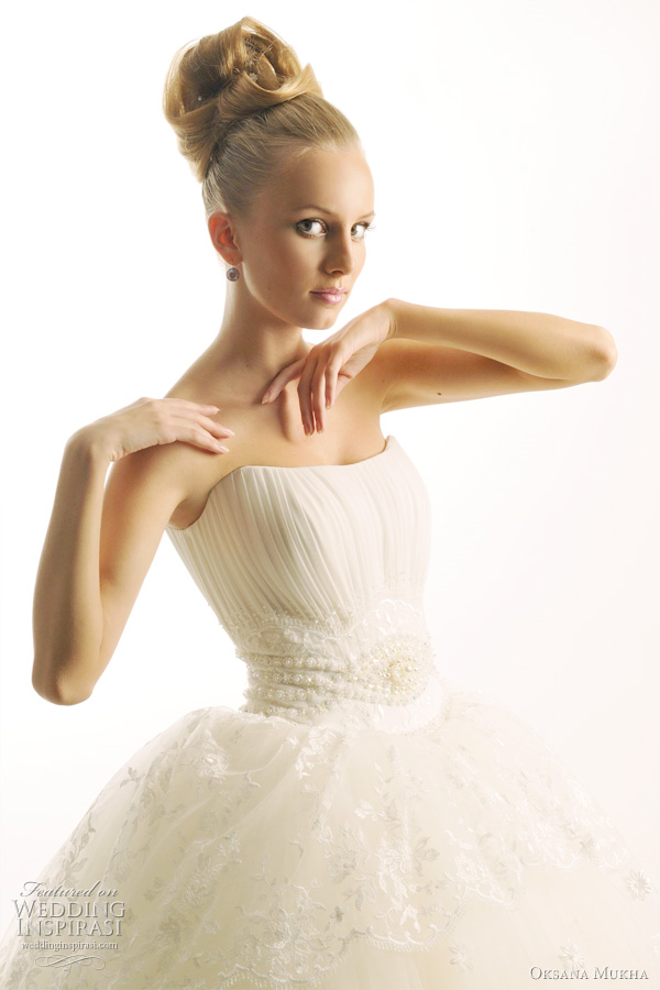 oksana mukha wedding dress from the 2011 bridal collection