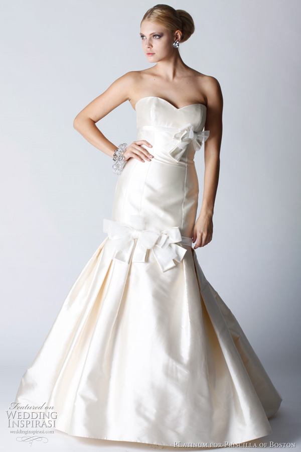 platinum priscilla of boston wedding dresses