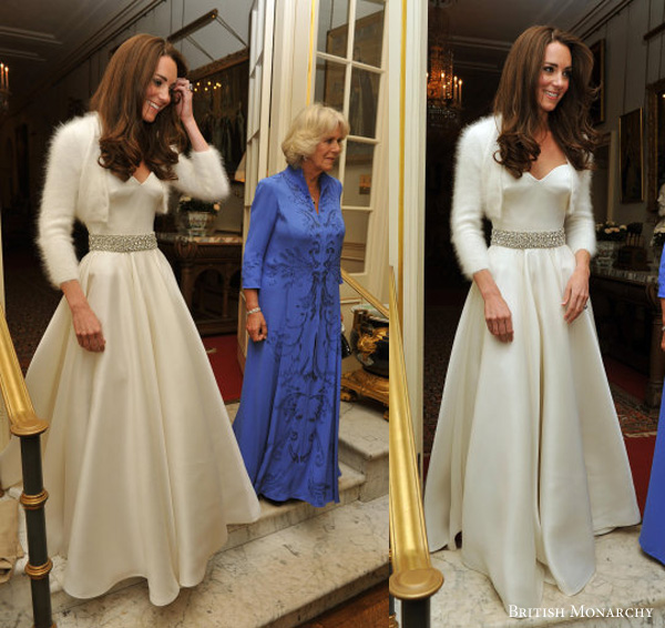 Kate middleton second wedding dress by Sarah Burton for Alexander Mcqueen