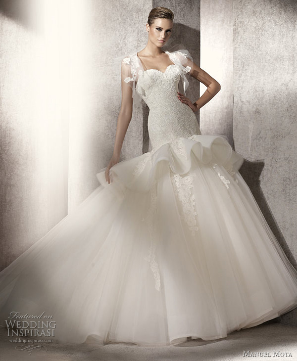 manuel mota for pronovias 2012 wedding dress prado