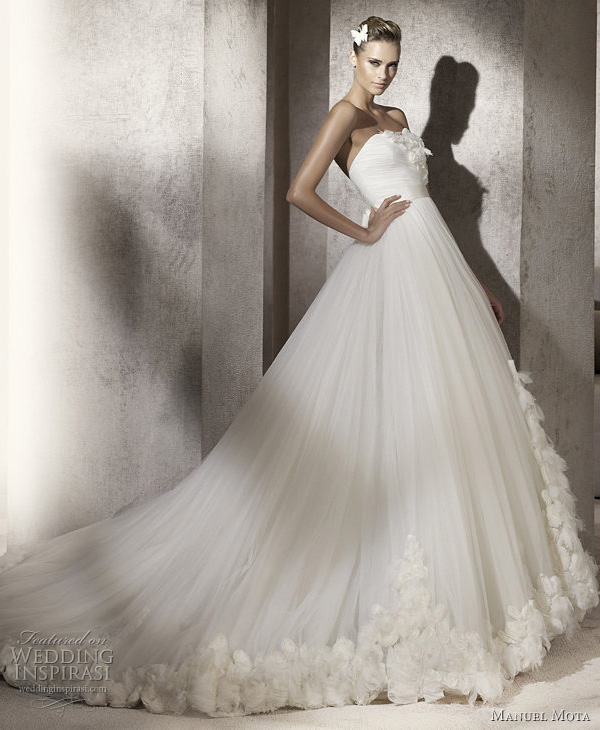2012 manuel mota prestigio wedding dress pronovias 