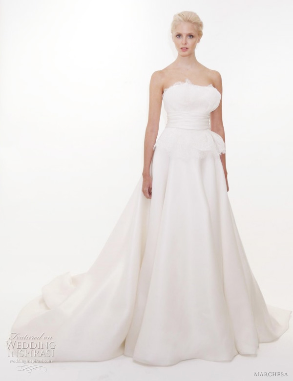 marchesa bridal spring 2012 collection