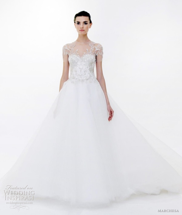 marchesa bridal spring 2012  - wedding dress