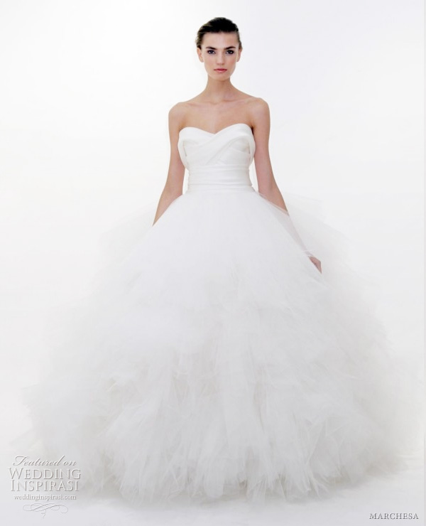 marchesa spring 2012 bridal  - wedding dress