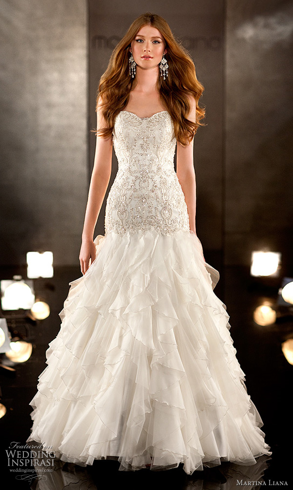 martina liana 332 wedding dress 2011 bridal collection