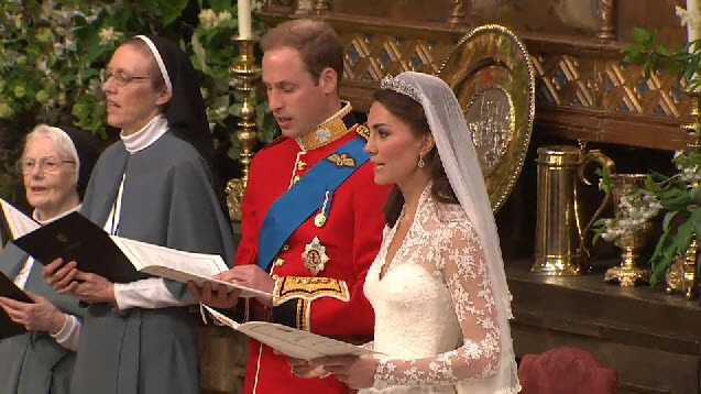 prince william kate middleton sing