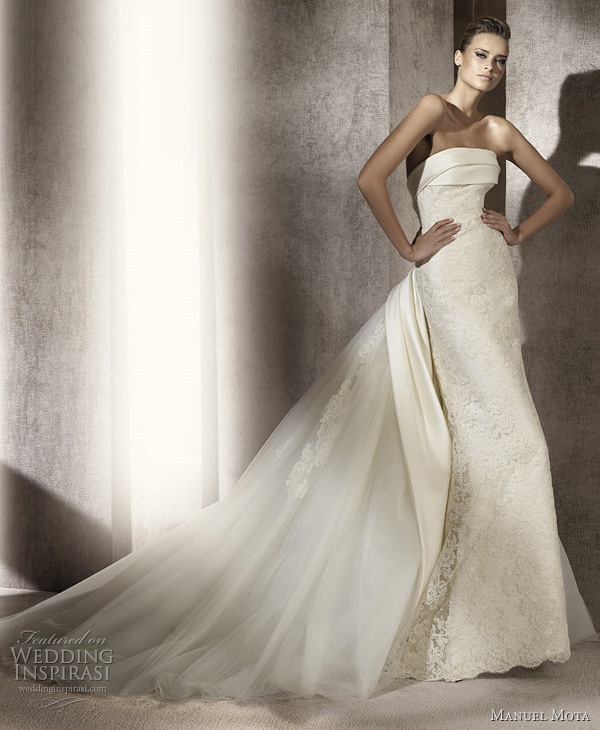 Manuel Mota for Pronovias 2012 wedding dress Prologo