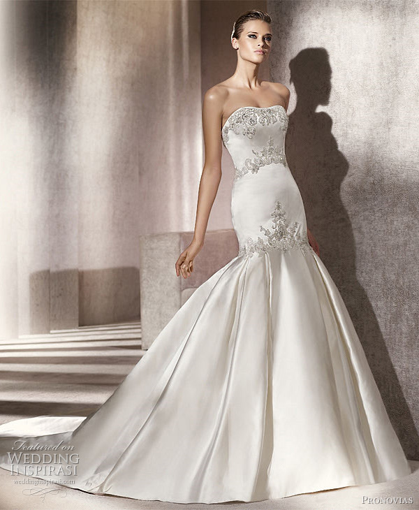 pronovias 2012 pinal wedding dress