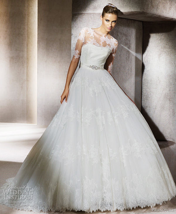 pronovias 2012 wedding dress peral