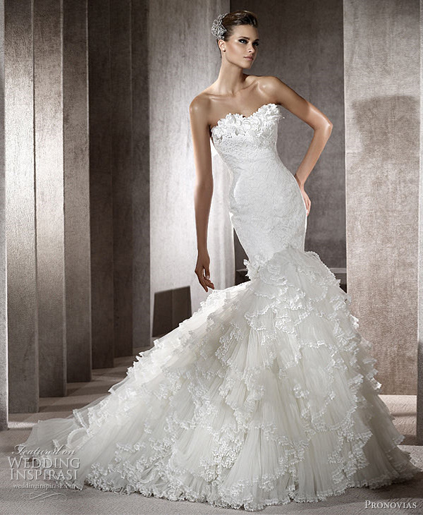 pronovias pamela 2012 bridal collection