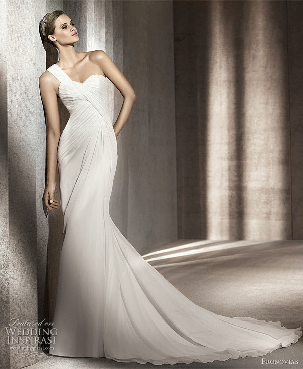 pronovias paris wedding dress 2012