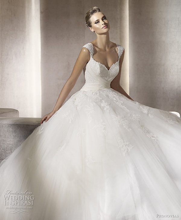 pronovias perla 2012 wedding gowns