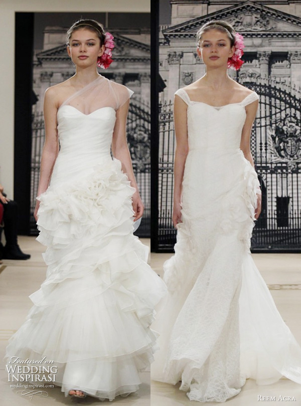 reem acra wedding dress 2012