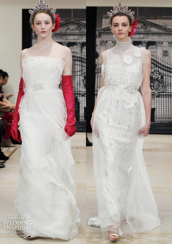 reem acra wedding dress spring 2012