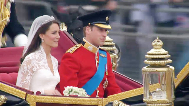 william kate carriage procession