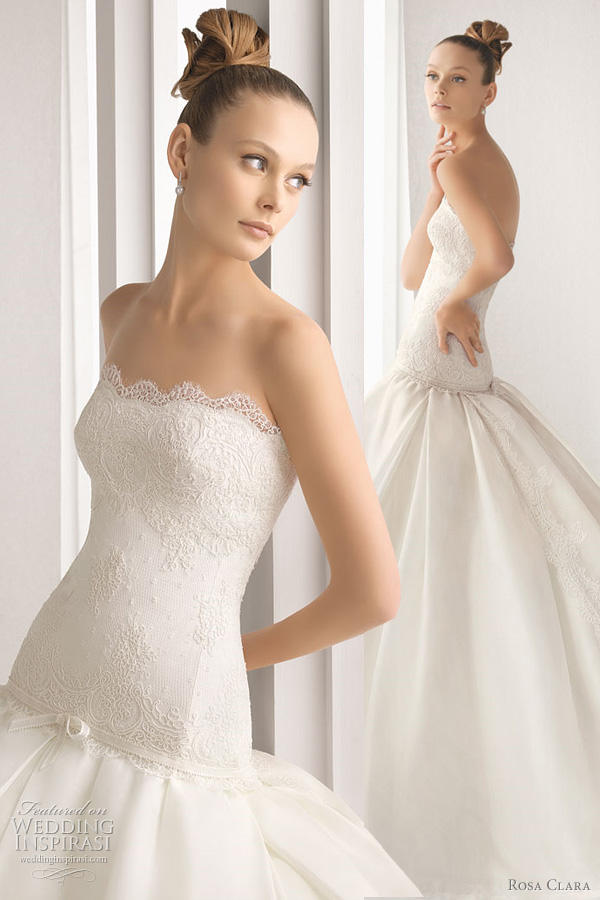 2012 rosa clara acacia wedding dress