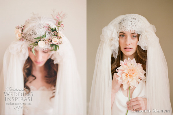 delphine manivet wedding veil