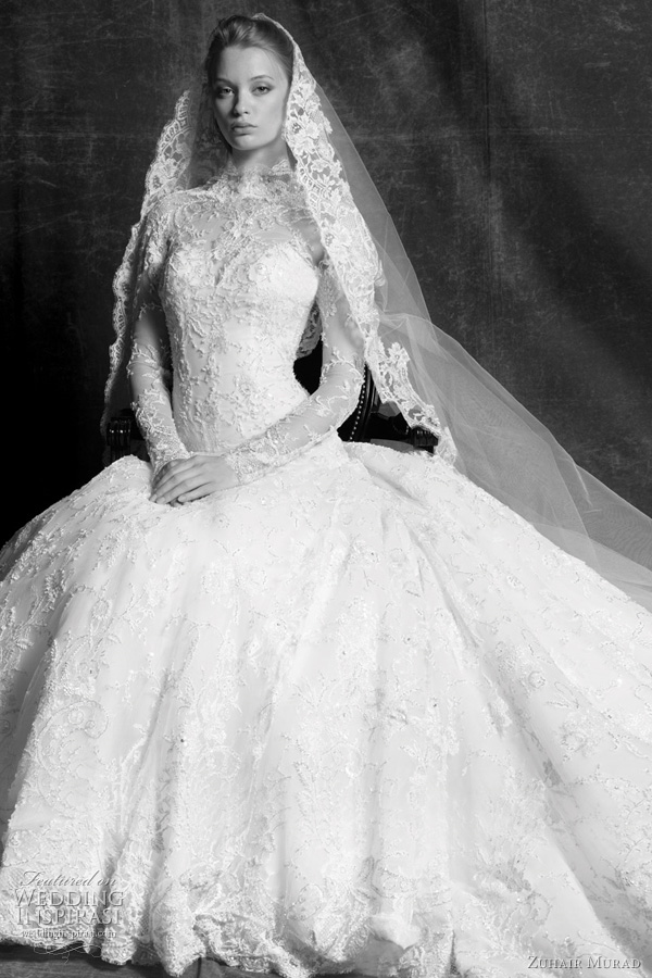 grace kelly princess inspired wedding dress 2011 - Margueritte bridal gown