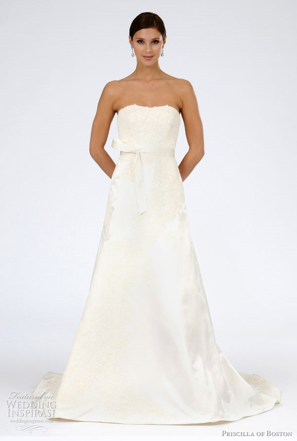 Priscilla of Boston  Wedding  Dresses  Spring 2012 Bridal  