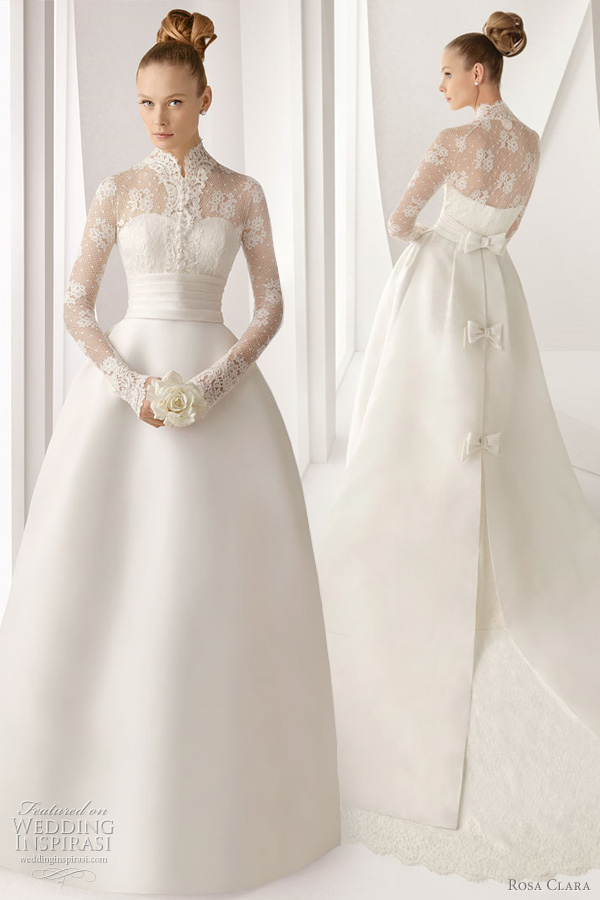 rosa clara 2012 lace wedding dress adorno