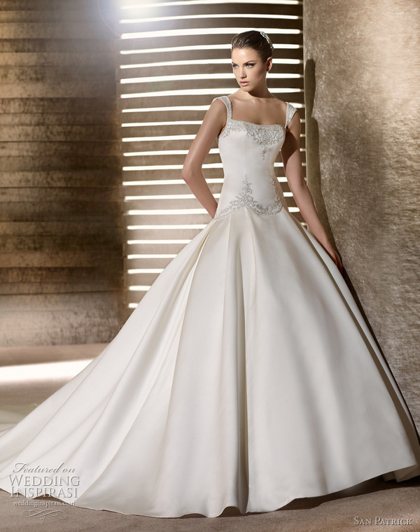 san patrick wedding dress 2012 - sharker bridal gown 