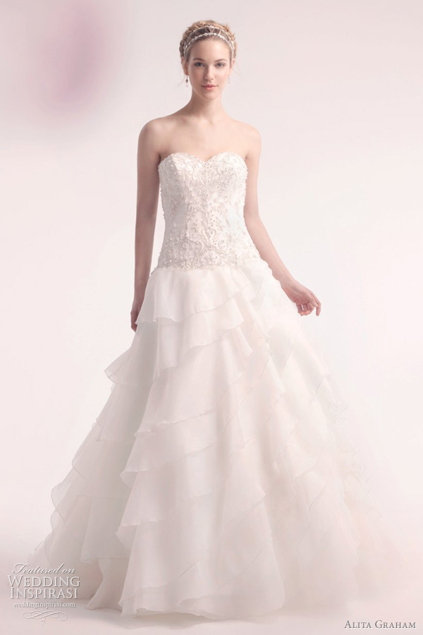 alita graham wedding dress 2012