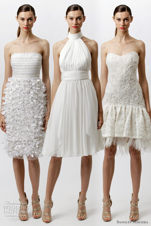 badgley mischka resort 2012 white dresses