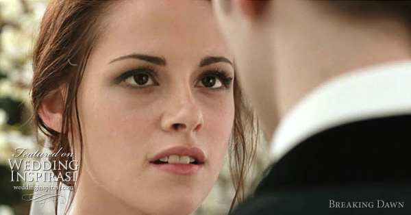 bella swan wedding breaking dawn - kristen stewart  twilight character will wed in a Carolina Herrera wedding dress