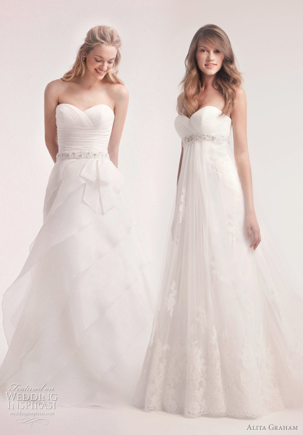 belted wedding dresses alita graham