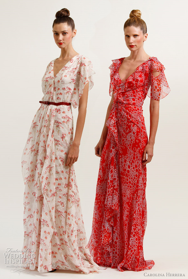 carolina herrera resort 2012 collection