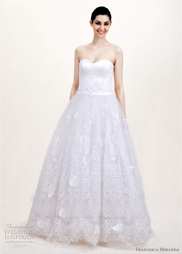 francesa miranda wedding dresses 2012 bridal