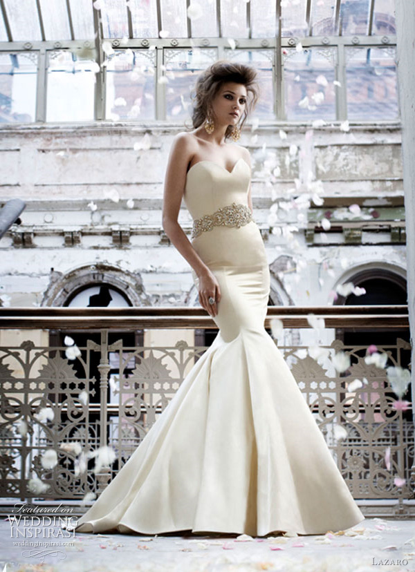 lazaro 3166 fall 2011 wedding dresses