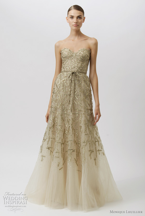 Monique Lhuillier Resort 2012 Dresses | Wedding Inspirasi