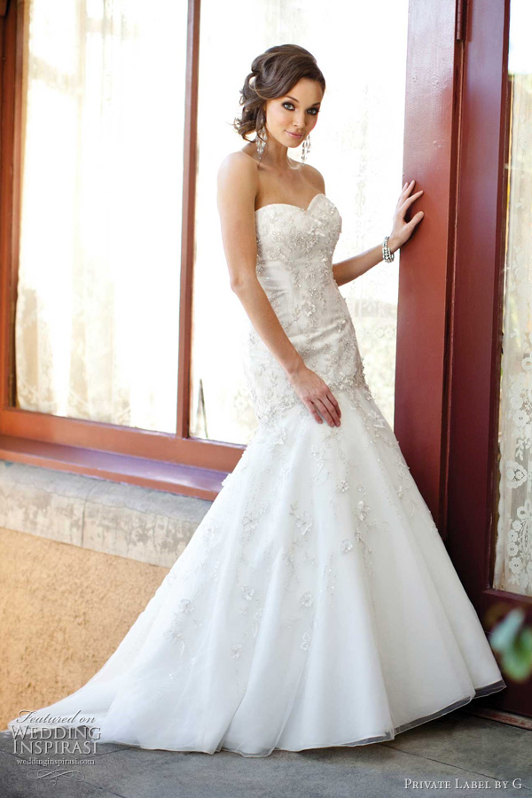 private label by g wedding dress spring 2011 - style 1445