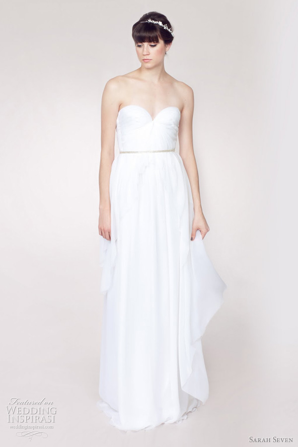 sarah seven dresses spring 2012 bridal - lasting love